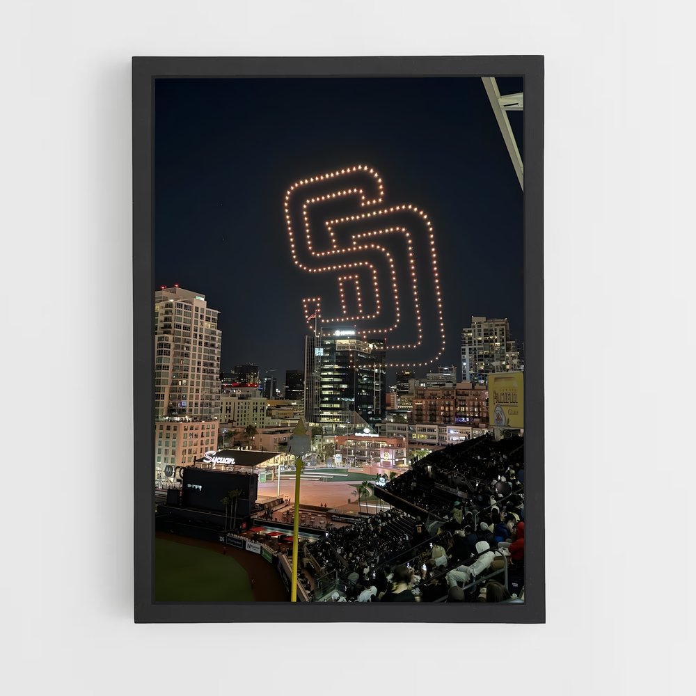 Poster San Diego Dreams – affiche Baseball (vue 2)